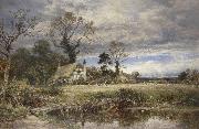 Benjamin Williams Leader A gleam before the storm France oil painting artist
